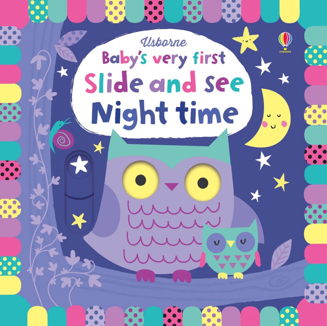 Usborne Baby's Very First Books (Slide and See Night Time)