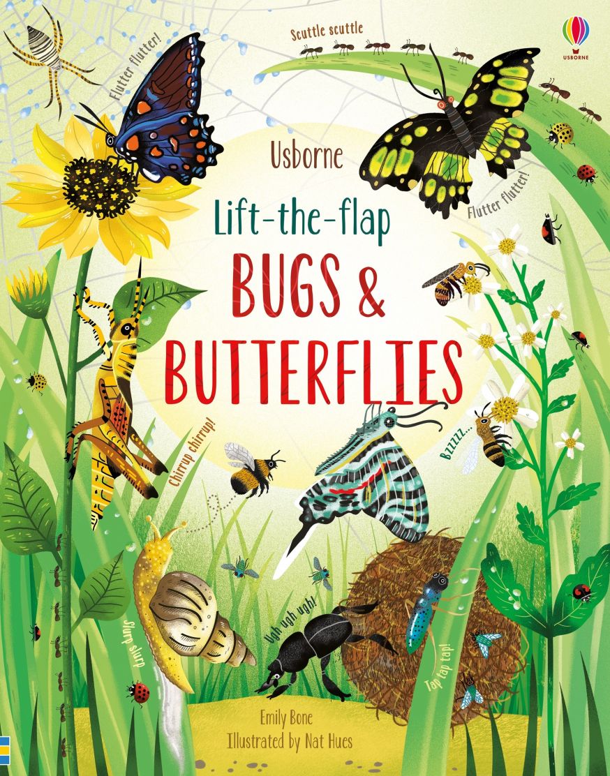 Usborne Lift-The-Flap (Bugs and Butterflies)
