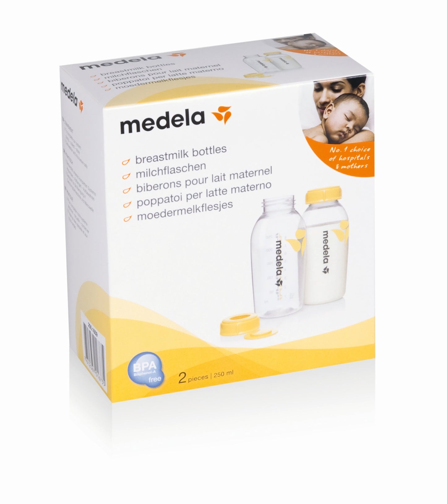 Medela Breastmilk Bottle Set - 250 ML (2's)