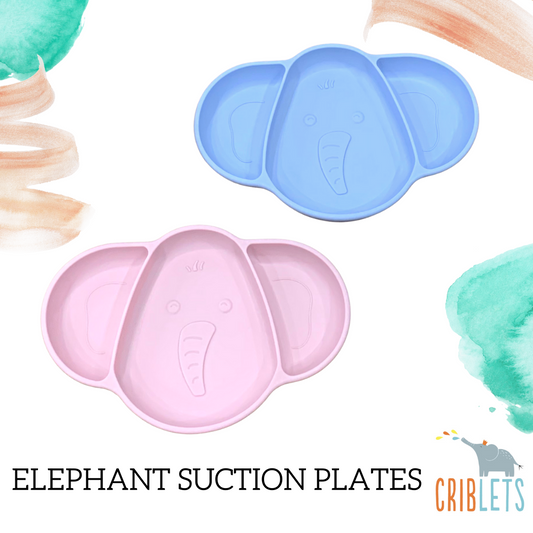 Criblets Elephant Silicone Plate