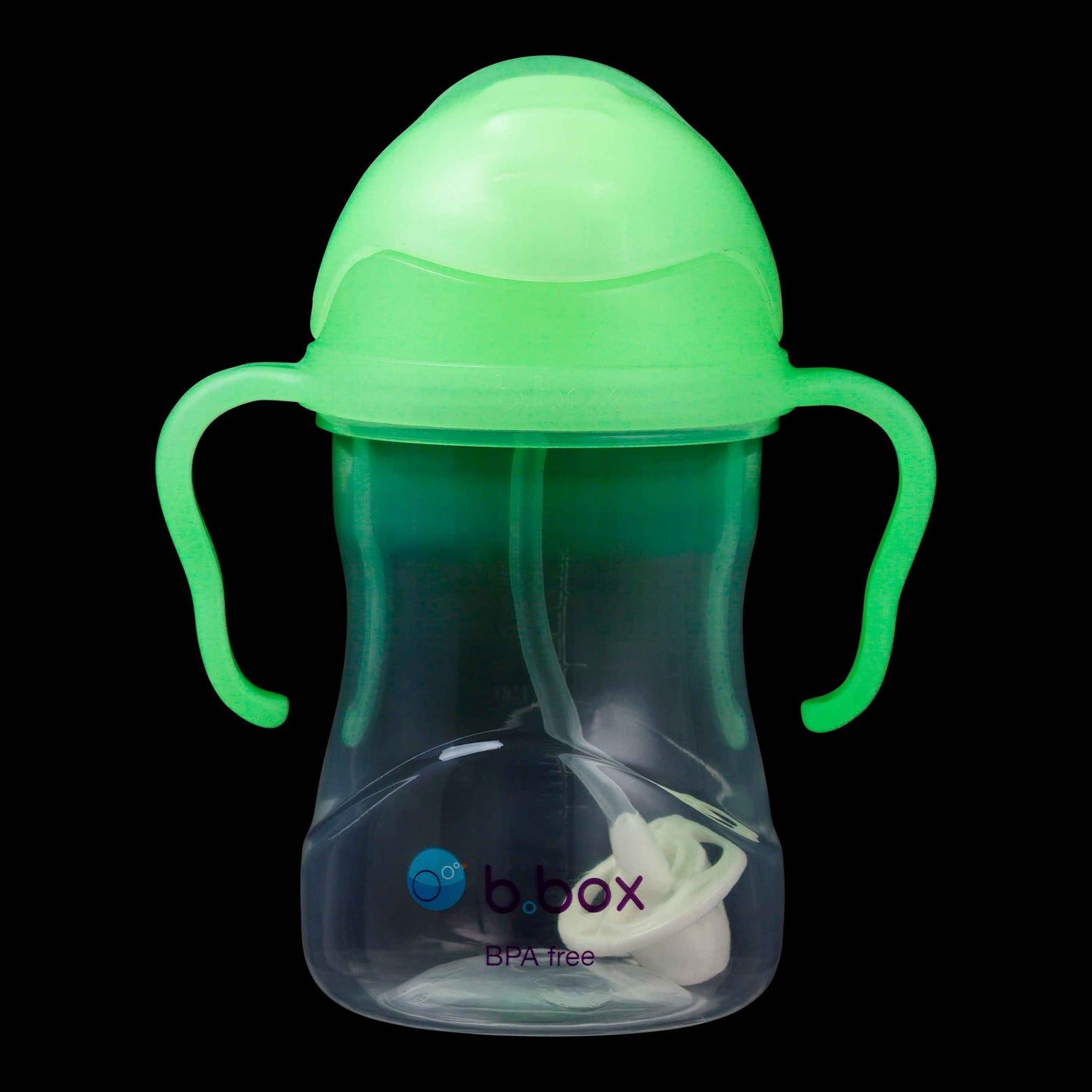 B. Box Sippy Cup With Innovative Weighted Straw, Glow in the Dark