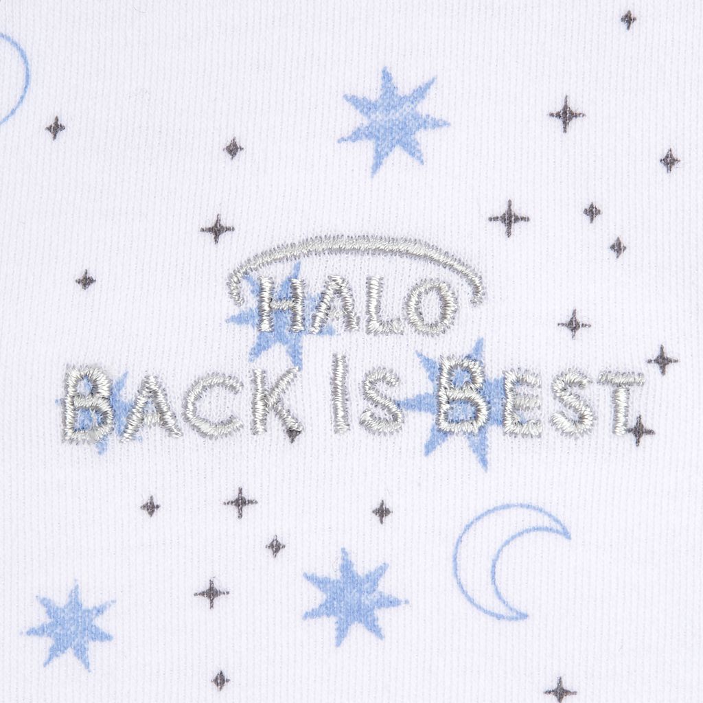 Halo SleepSack Swaddle, Blue Midnight Moons