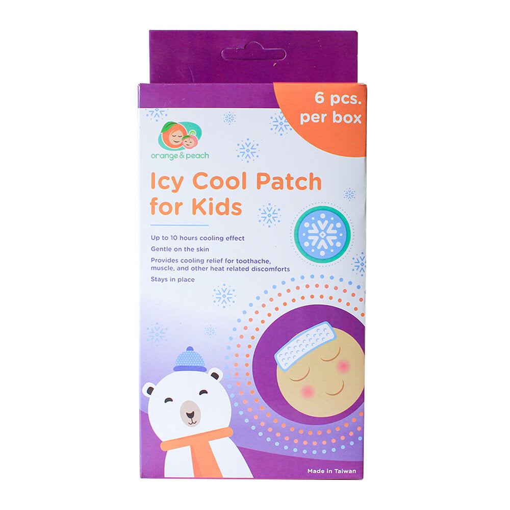 Orange & Peach Icy Cool Patch for Kids