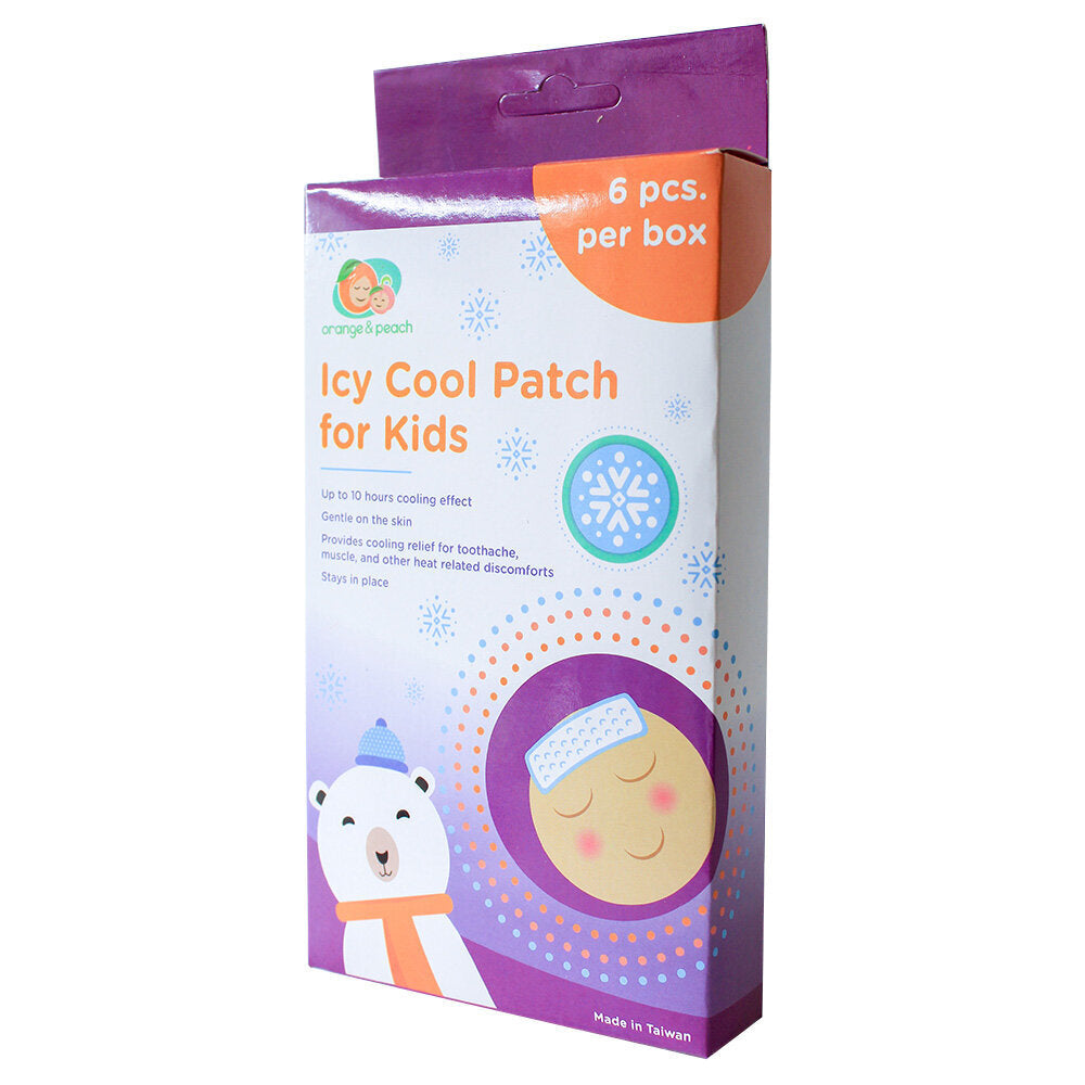 Orange & Peach Icy Cool Patch for Kids