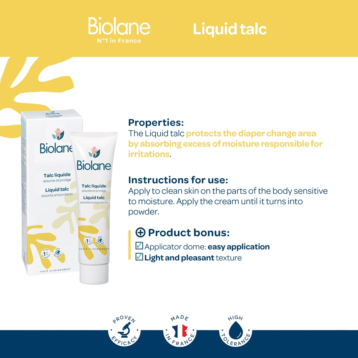 Biolane Liquid Talc (100 ML)