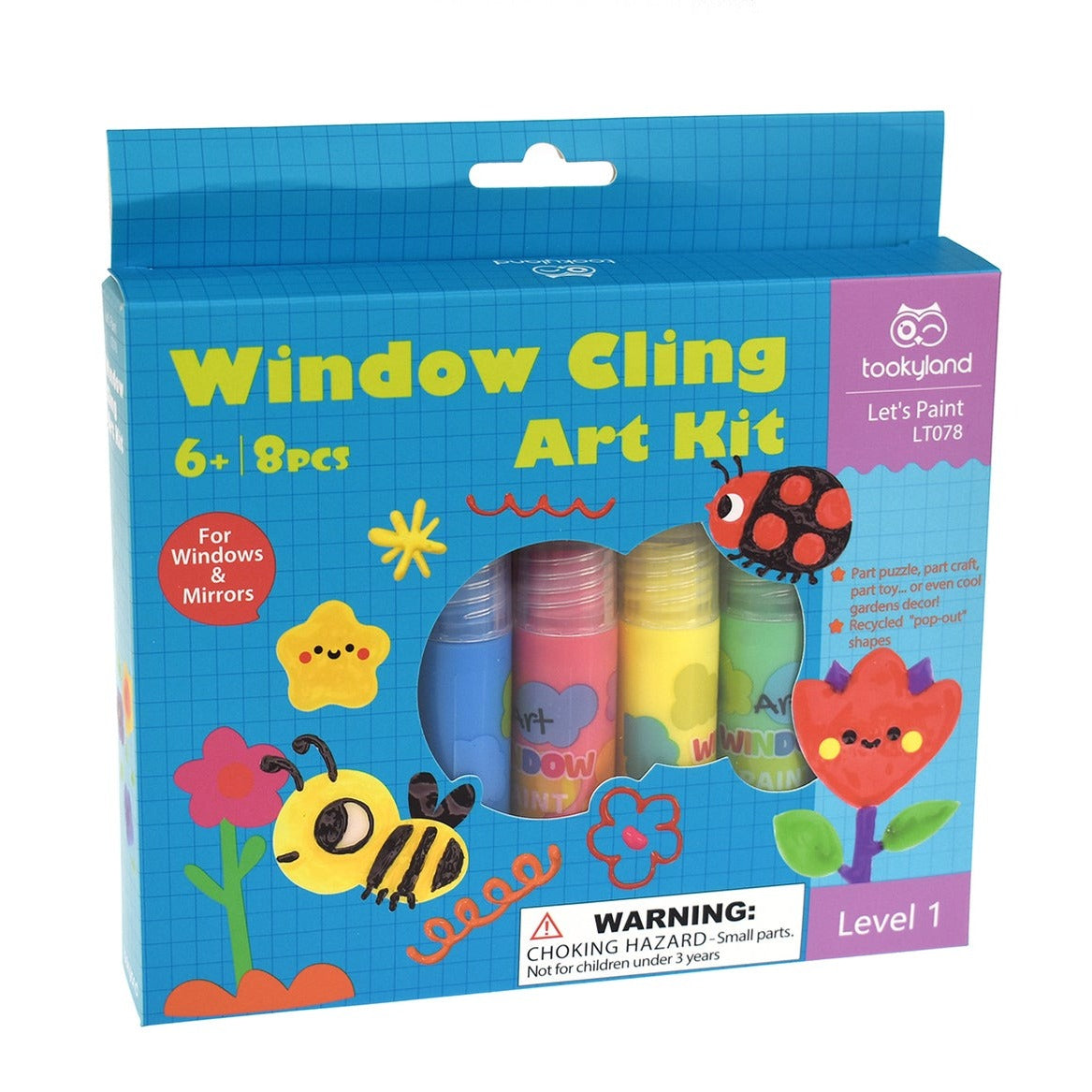 Tookyland Window Cling Art Kit