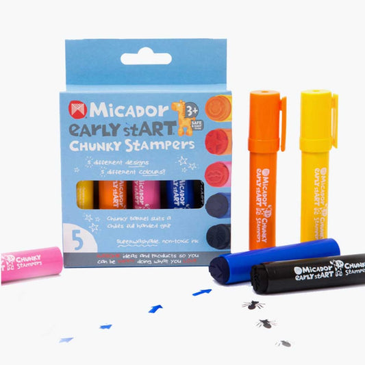 Micador Early StART Chunky Stampers, Pack of 5