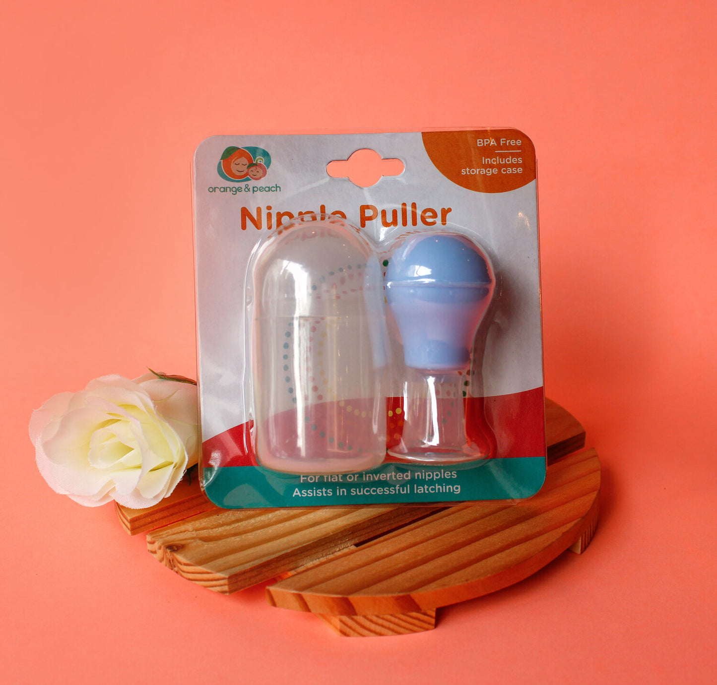 Orange & Peach Nipple Puller