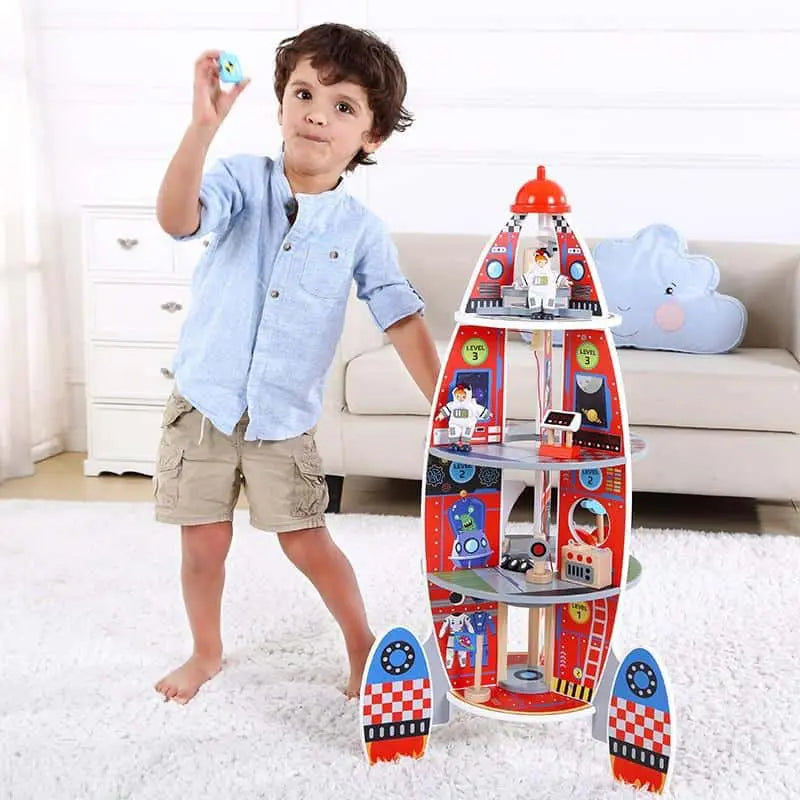 Tooky Toy Rocket Ship Activity Building Roots PH