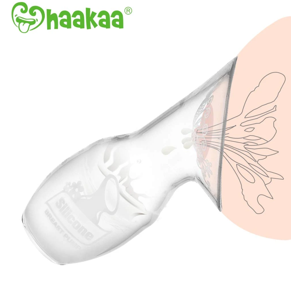 Haakaa Generation 2 100 ml Silicone Breast Pump with Suction Base