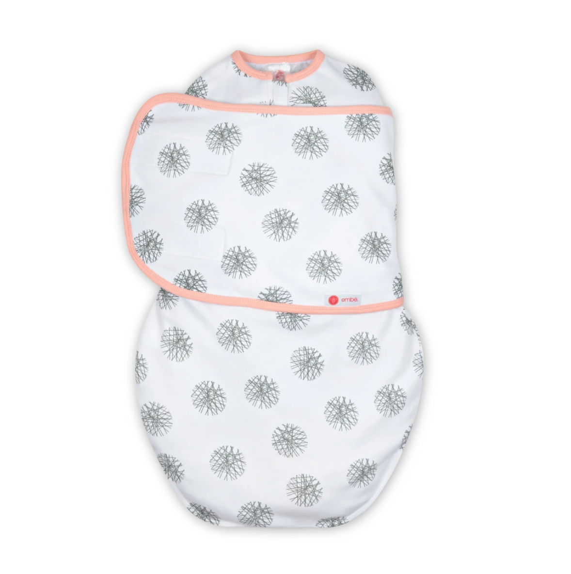 Embe Luxe 2-Way Swaddle (Rose)