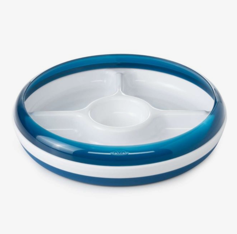 Oxo Tot Divided Plate With Removable Training Ring