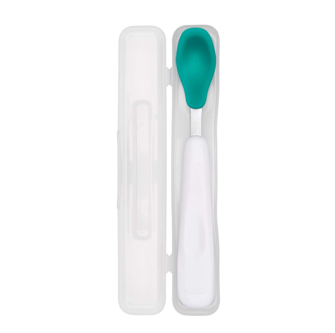 Oxo Tot On-The-Go Feeding Spoon With Travel Case