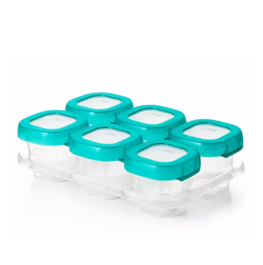 Oxo Tot Baby Blocks Freezer Storage Containers, 2 Oz