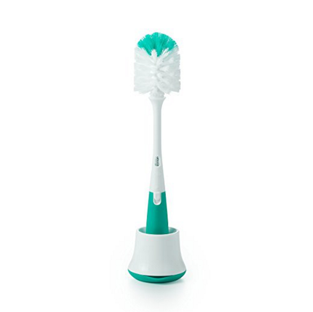 Oxo Tot Bottle Brush With Nipple Cleaner And Stand