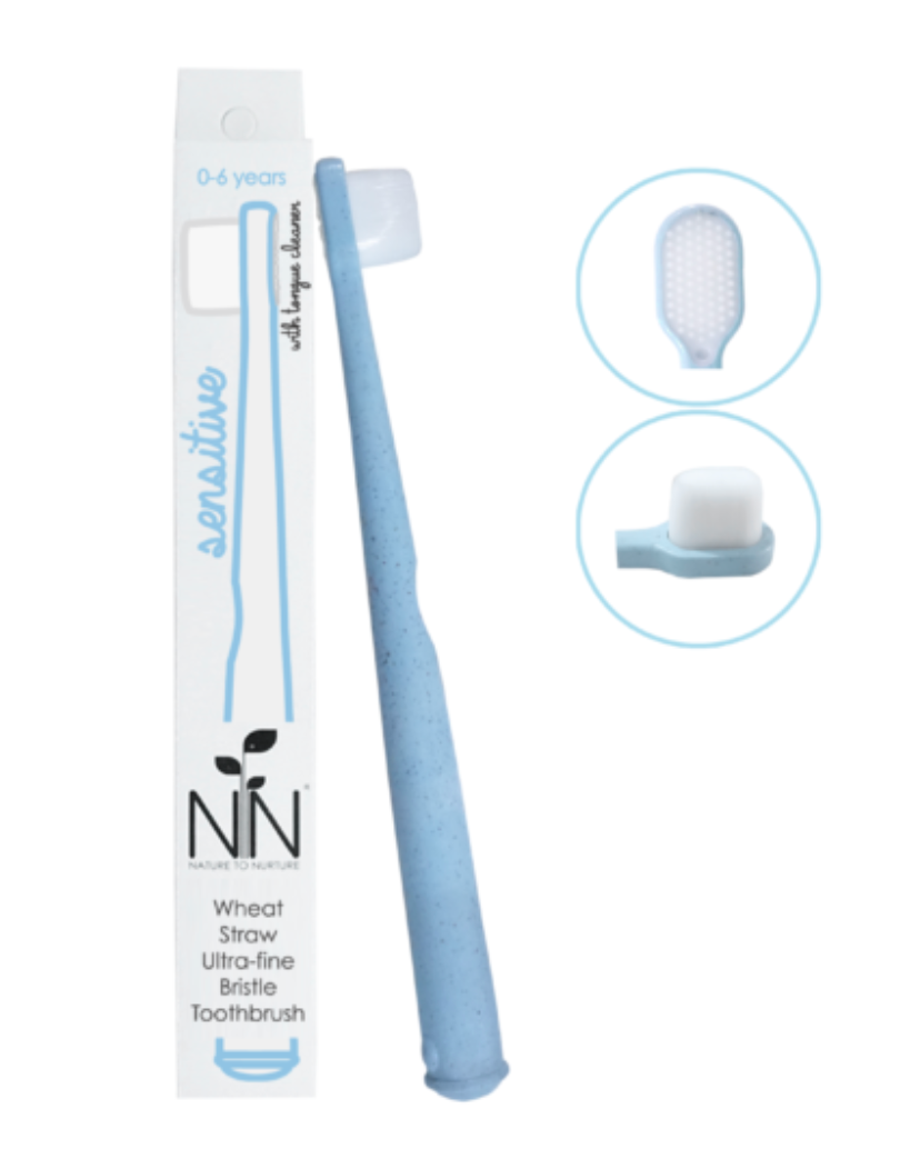 Nature to Nurture Wheat Straw Ultra Fine Toothbrush Soft Sensitive (0-6 yrs)
