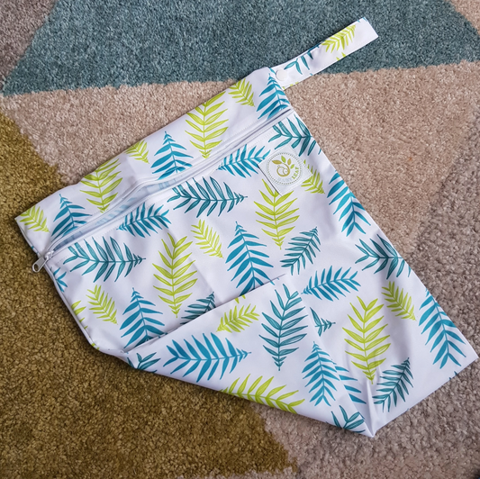 Baby Leaf Wet Bag (Leaves)