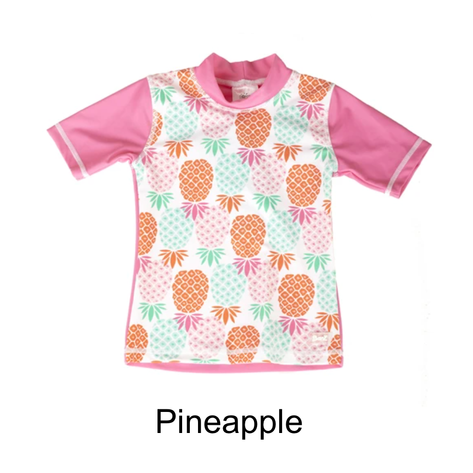 Banz® Girls Short Sleeve Rash Top (12 mos - 8 yrs)