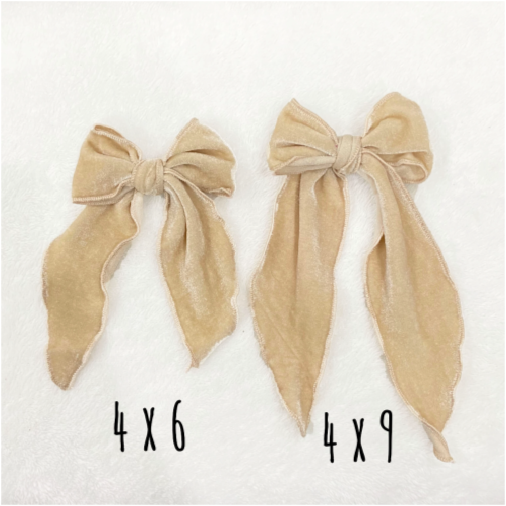 Shop Laurel Isla Velvet 4x6 Bow Clip