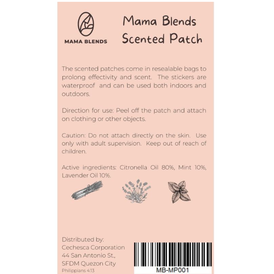 Mama Blends Scented Patches (24 patches)