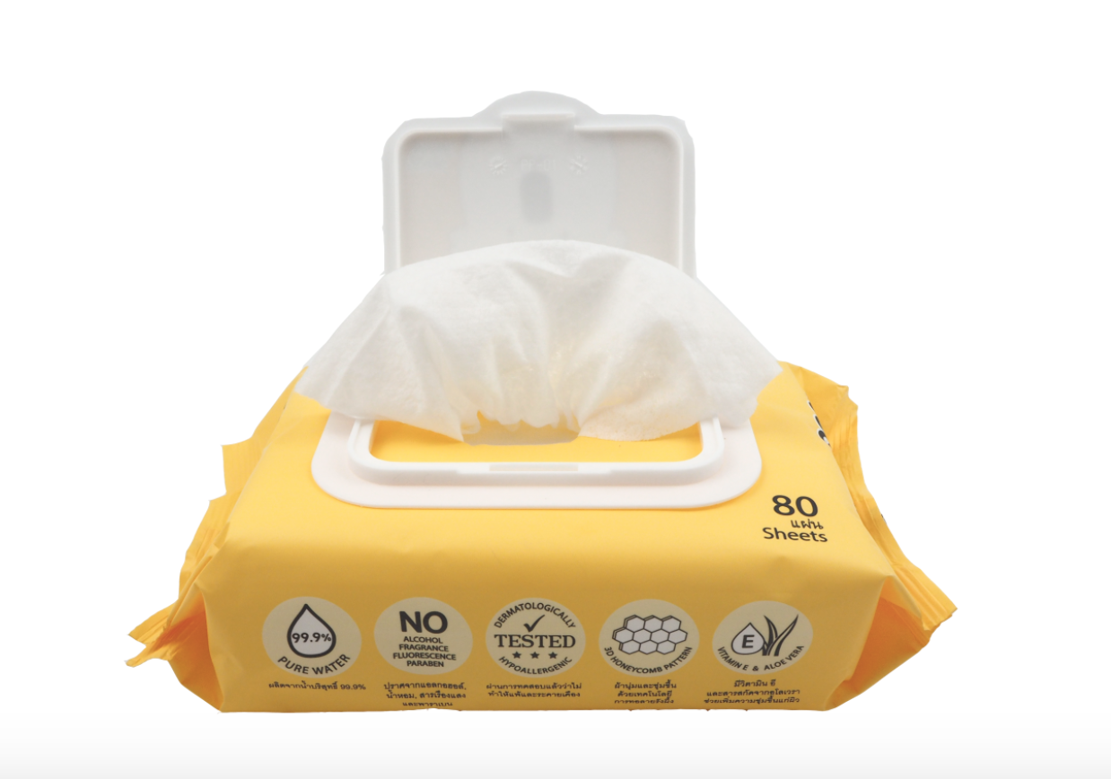 Baby Moby Water Wipes (80 sheets)