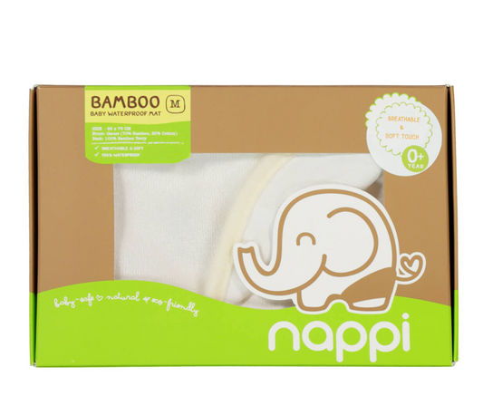 Nappi Baby Waterproof Mattress Protector (Pack of 1)