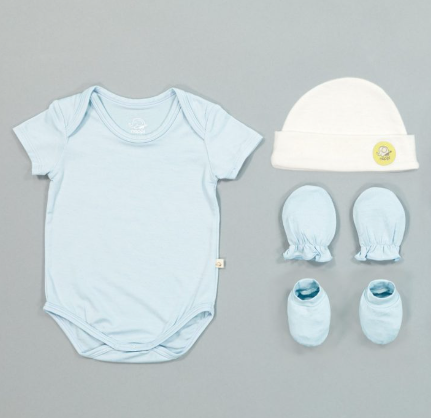 Nappi Baby Newborn Gift Set (8 pieces)