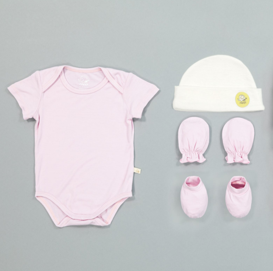 Nappi Baby Newborn Gift Set (7 pieces)