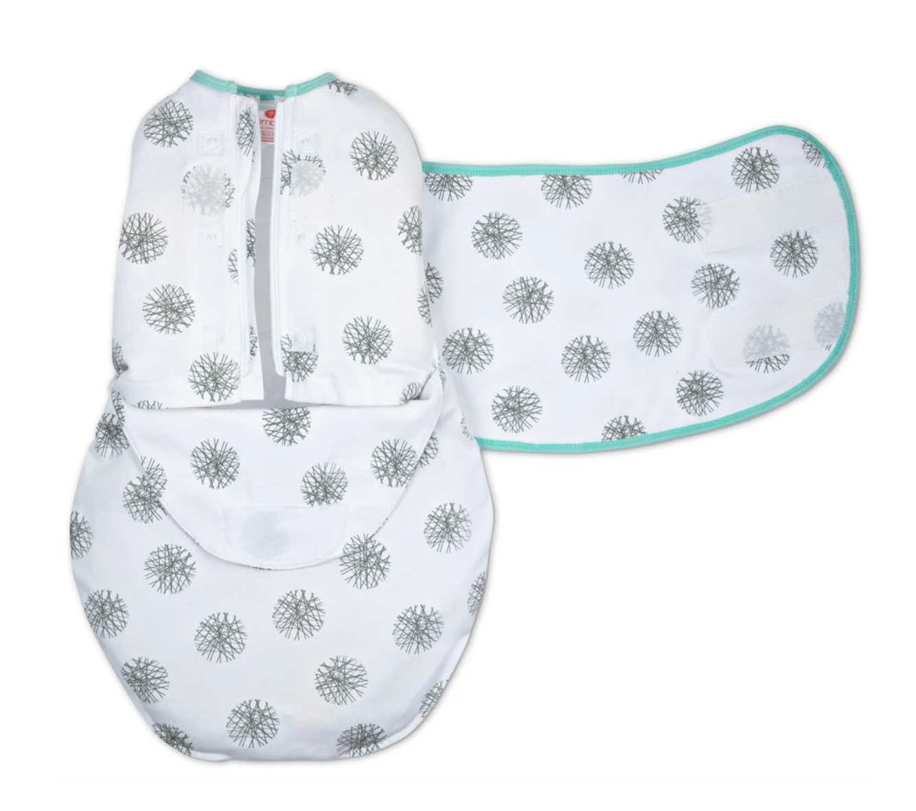 Embe Luxe 2-Way Swaddle (Mint)