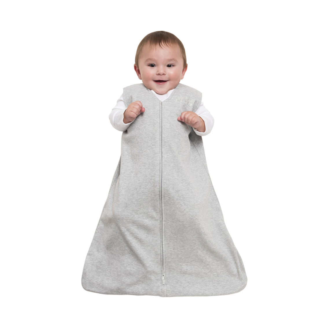 Halo SleepSack Wearable Blanket, Gray (Medium; 6-12 mos)