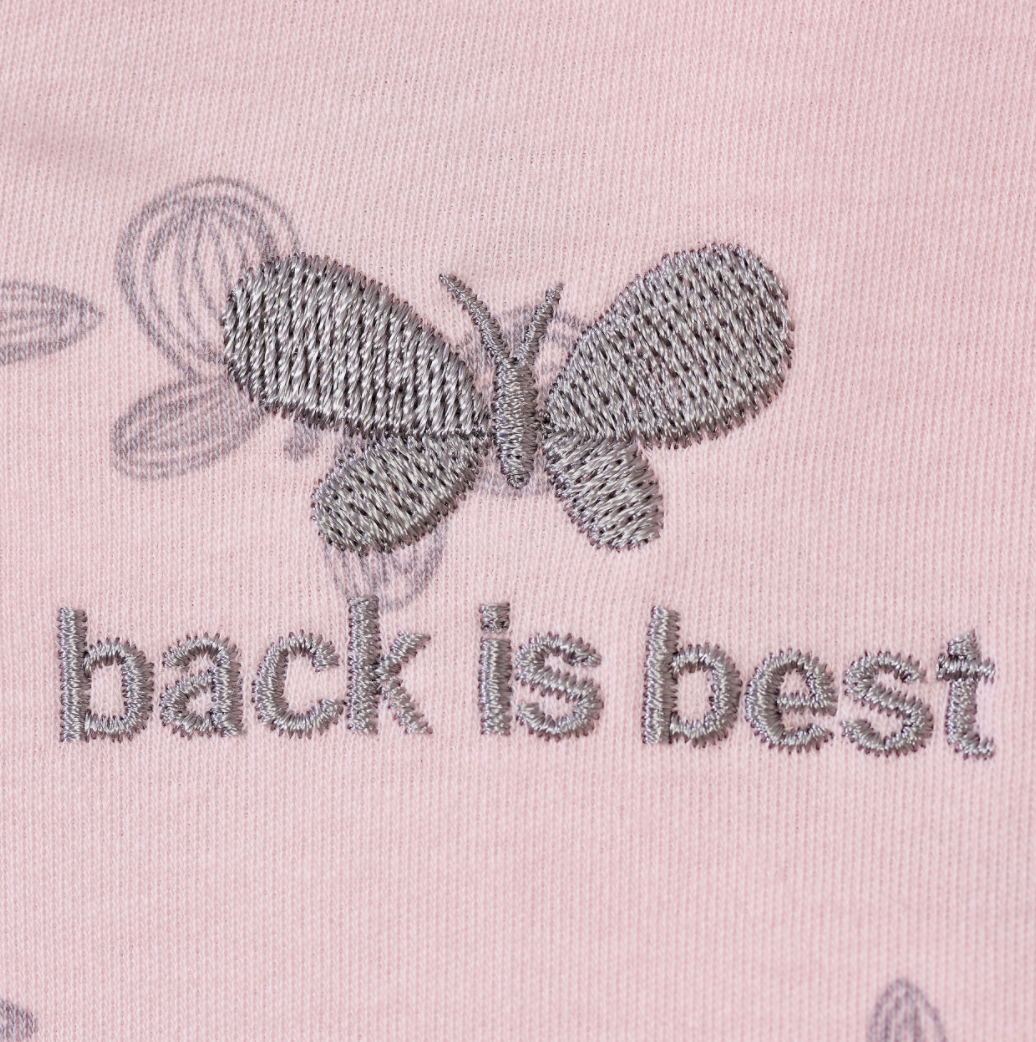 Halo SleepSack Swaddle, Pink Butterfly Scribble
