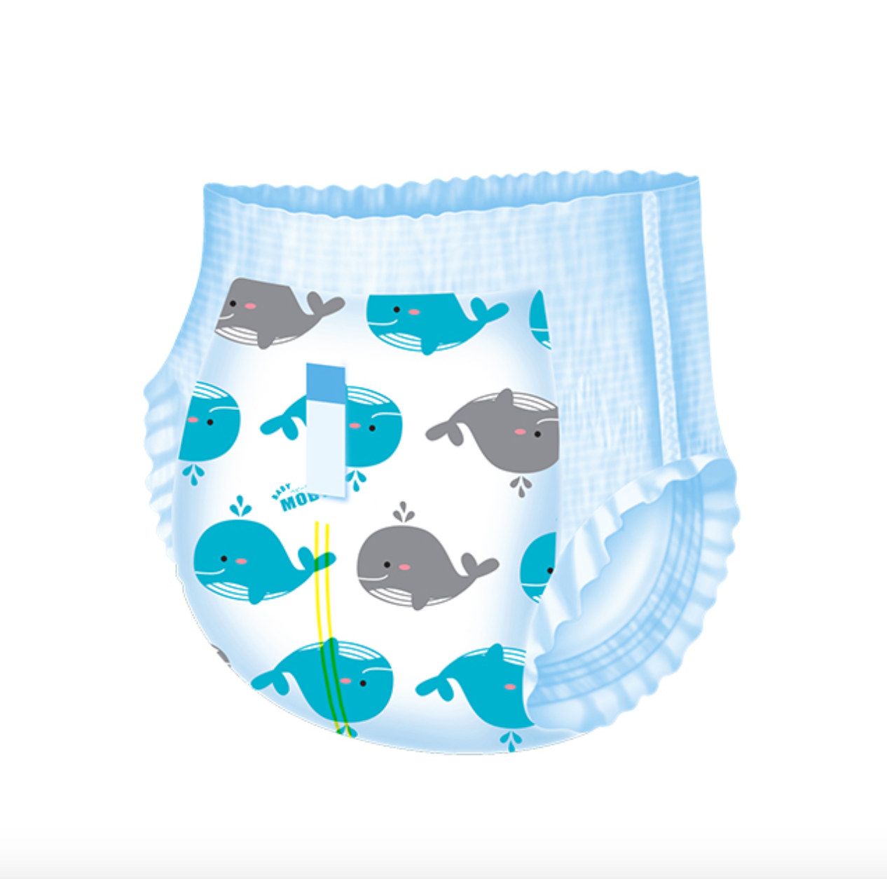 Baby Moby Chlorine Free Diaper Pants (Large) - 38 pcs