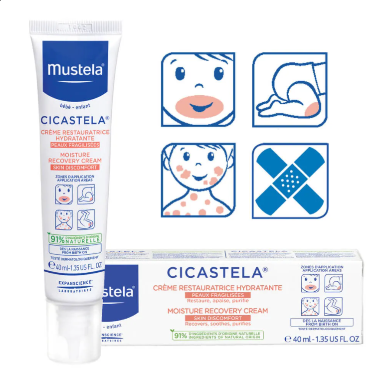 Mustela Cicastela Moisture Recovery Cream (40 ML)