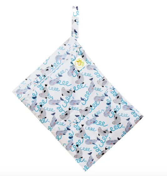 Baby Leaf Wet Bag (Sea Lions)
