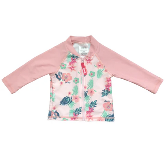 Banz® Girls Long Sleeve Rash Top (6 mos - 12 yrs)