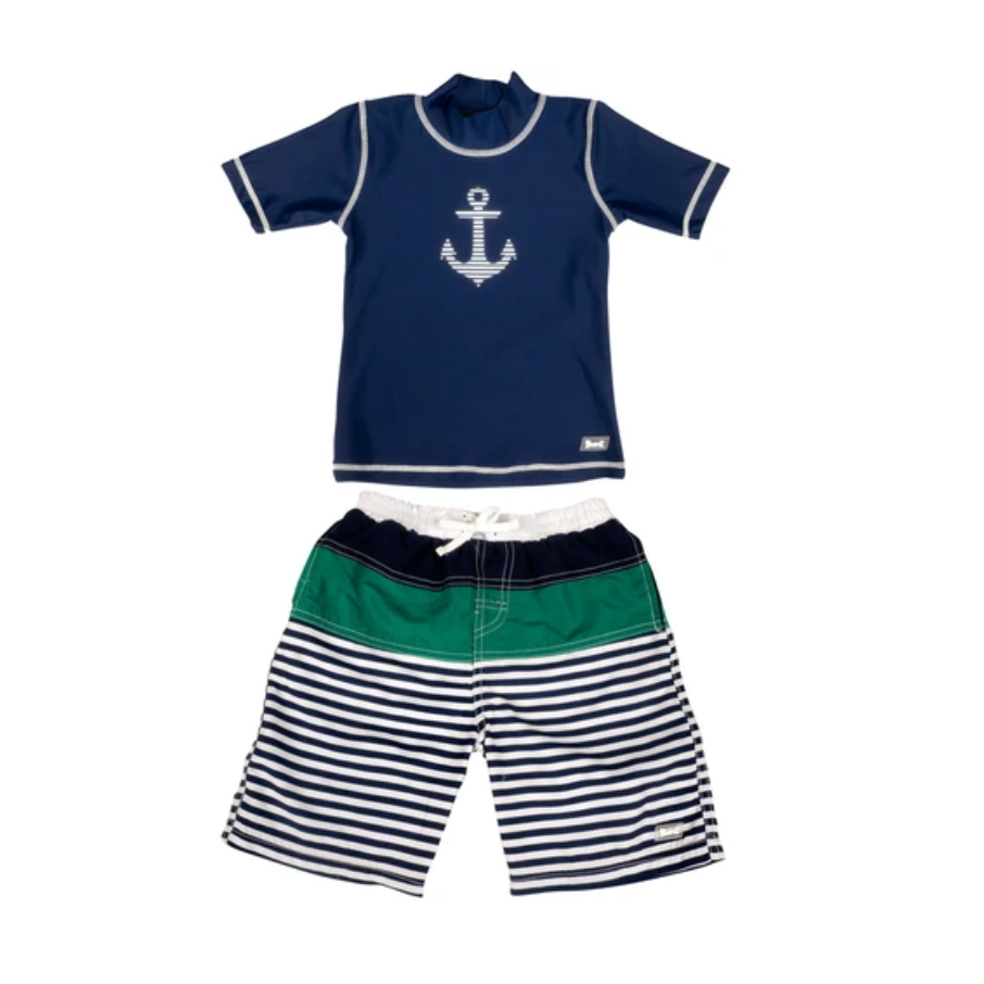 Banz® Boys Two-Piece Swimsuit Set (6 mos - 6 yrs)