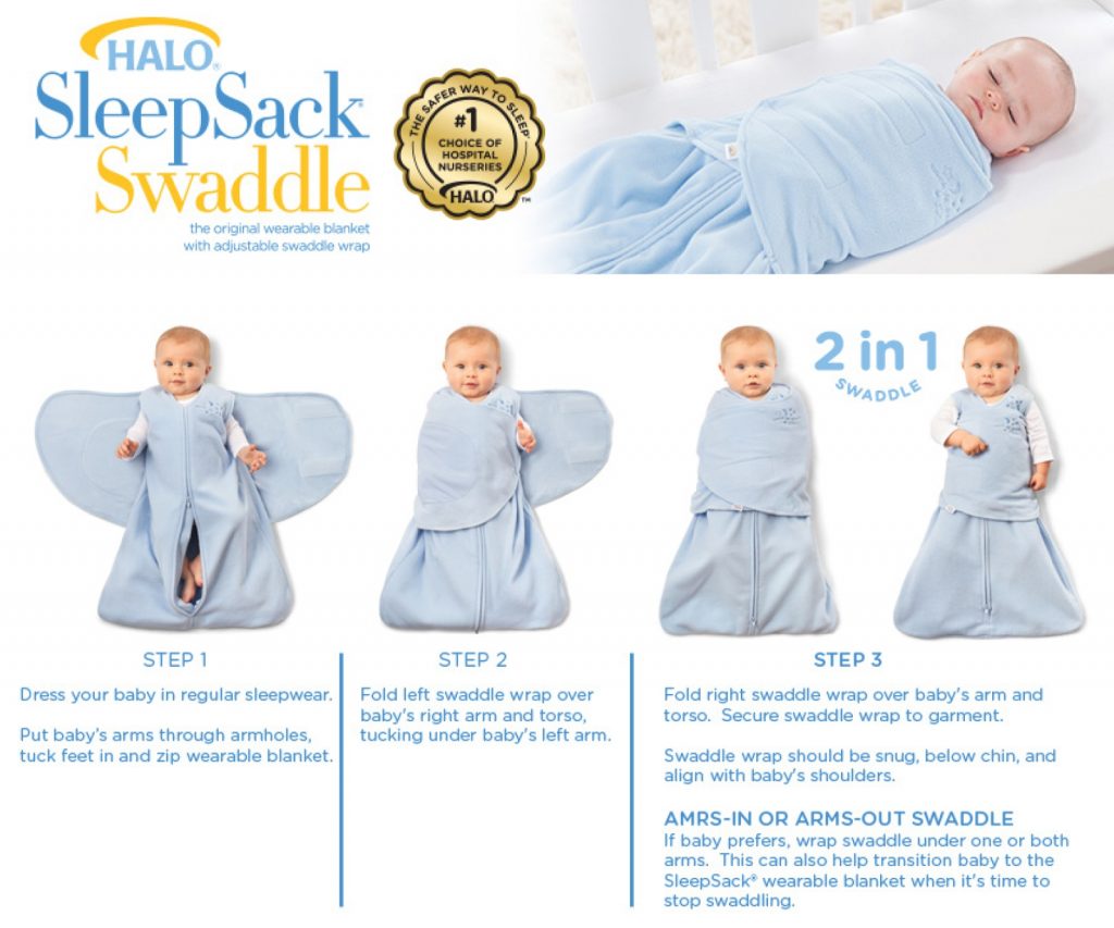 Halo SleepSack Swaddle, Flamingo