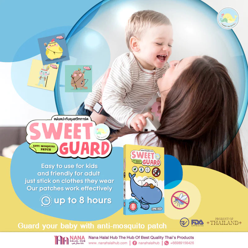 Mamii Moon Sweet Guard Anti-Mosquito and Anti-Fleas Patch (12 patches)