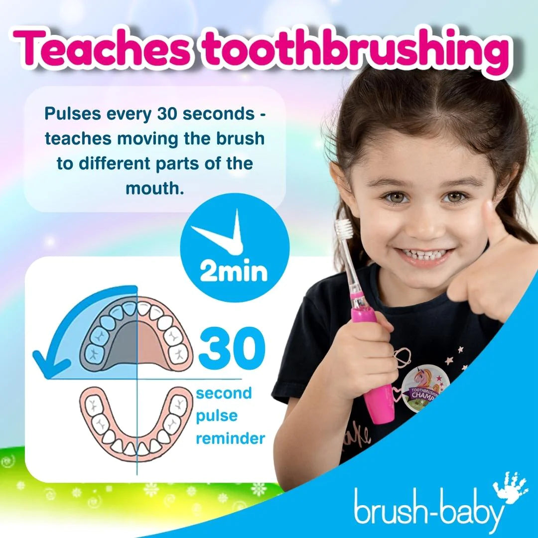 Brush Baby KidzSonic Electric Toothbrush (Flossy The Unicorn)