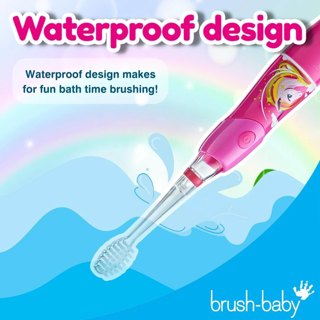 Brush Baby KidzSonic Electric Toothbrush (Flossy The Unicorn)