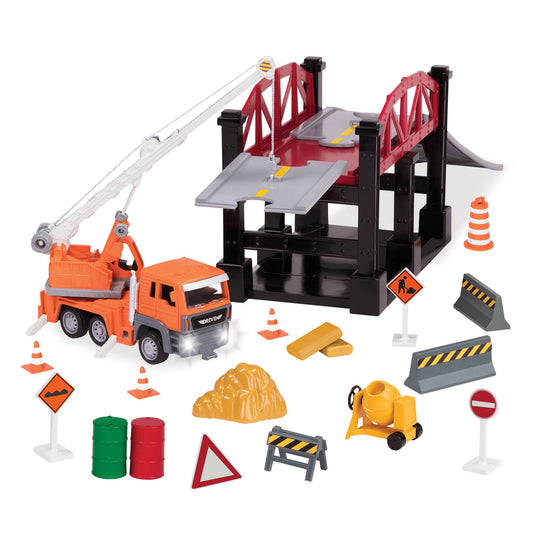 Driven by Battat Bridge Construction Play Set (for 4 years +)