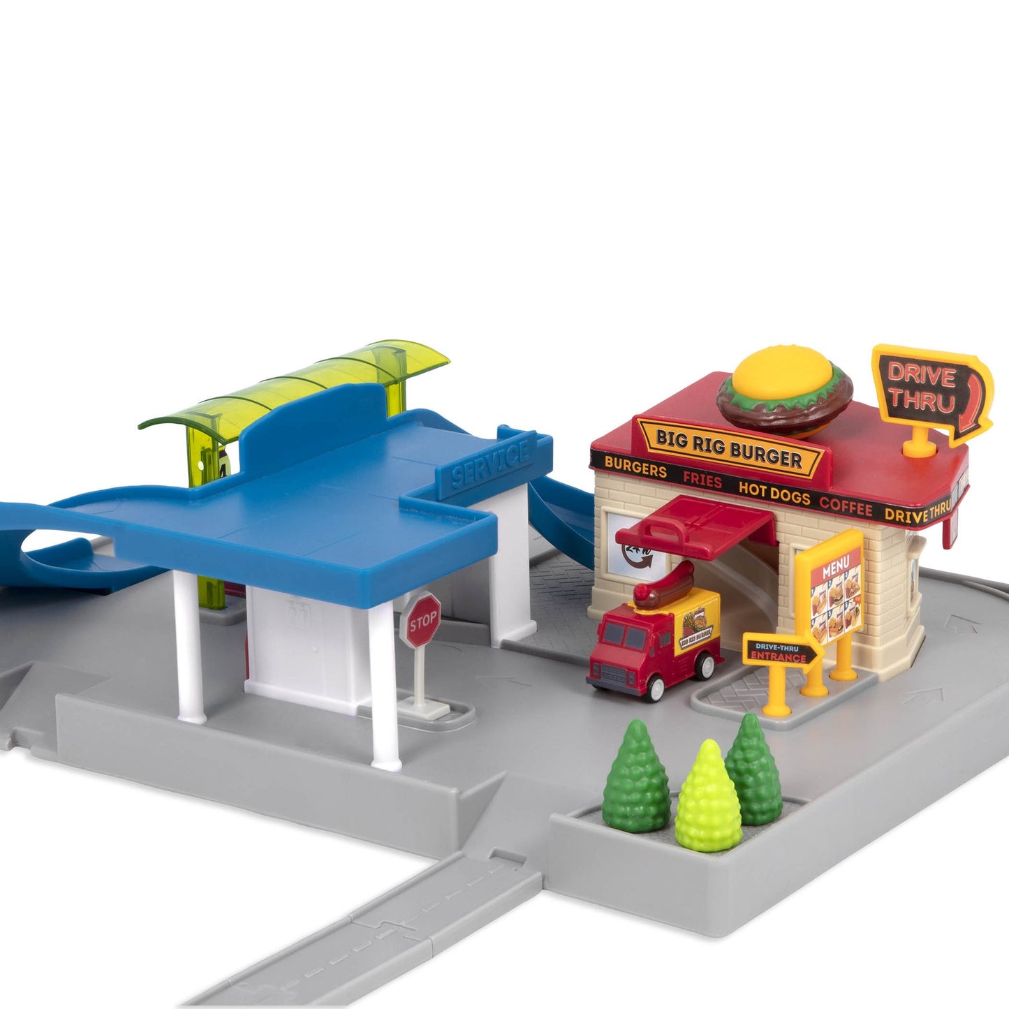 Driven by Battat Dine & Drive Pit Stop Pocket Series (for 4 years +)