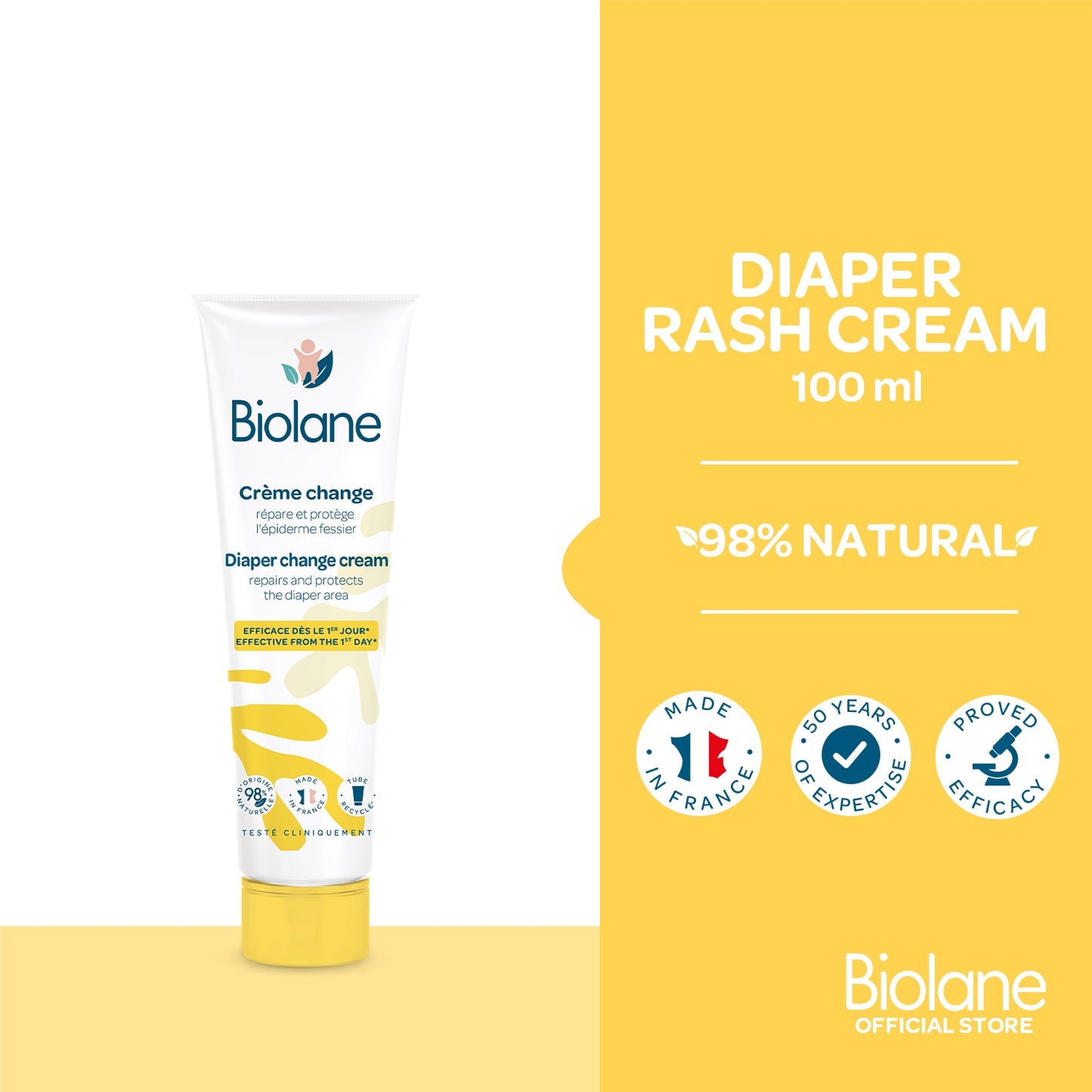 Biolane Diaper Change Cream (100 ML)