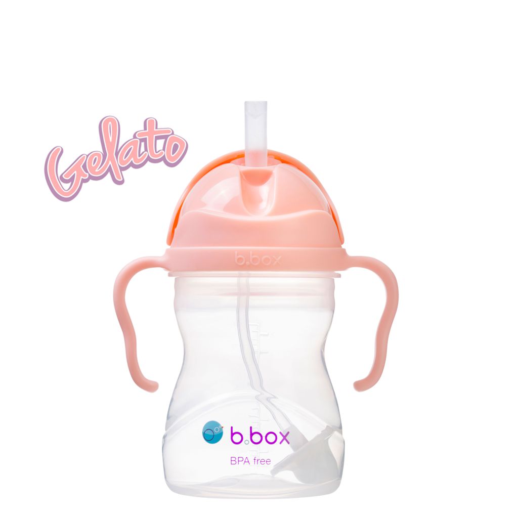 B. Box Sippy Cup With Innovative Weighted Straw