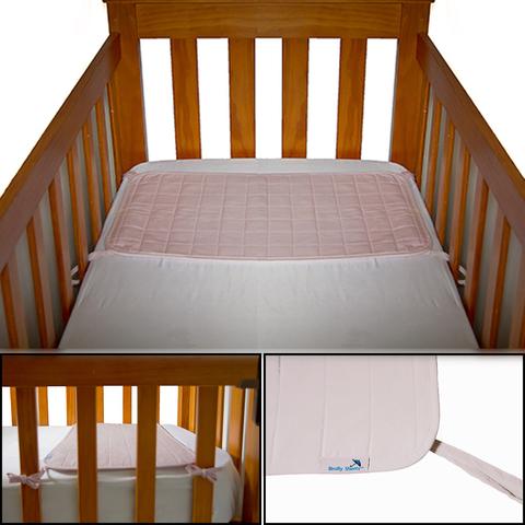 Brolly Sheet Waterproof Cot Pad with Ties