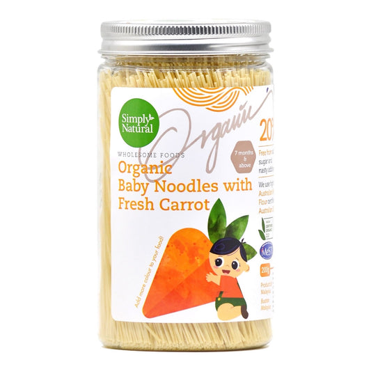 Simply Natural Organic Baby Noodles (Carrot)