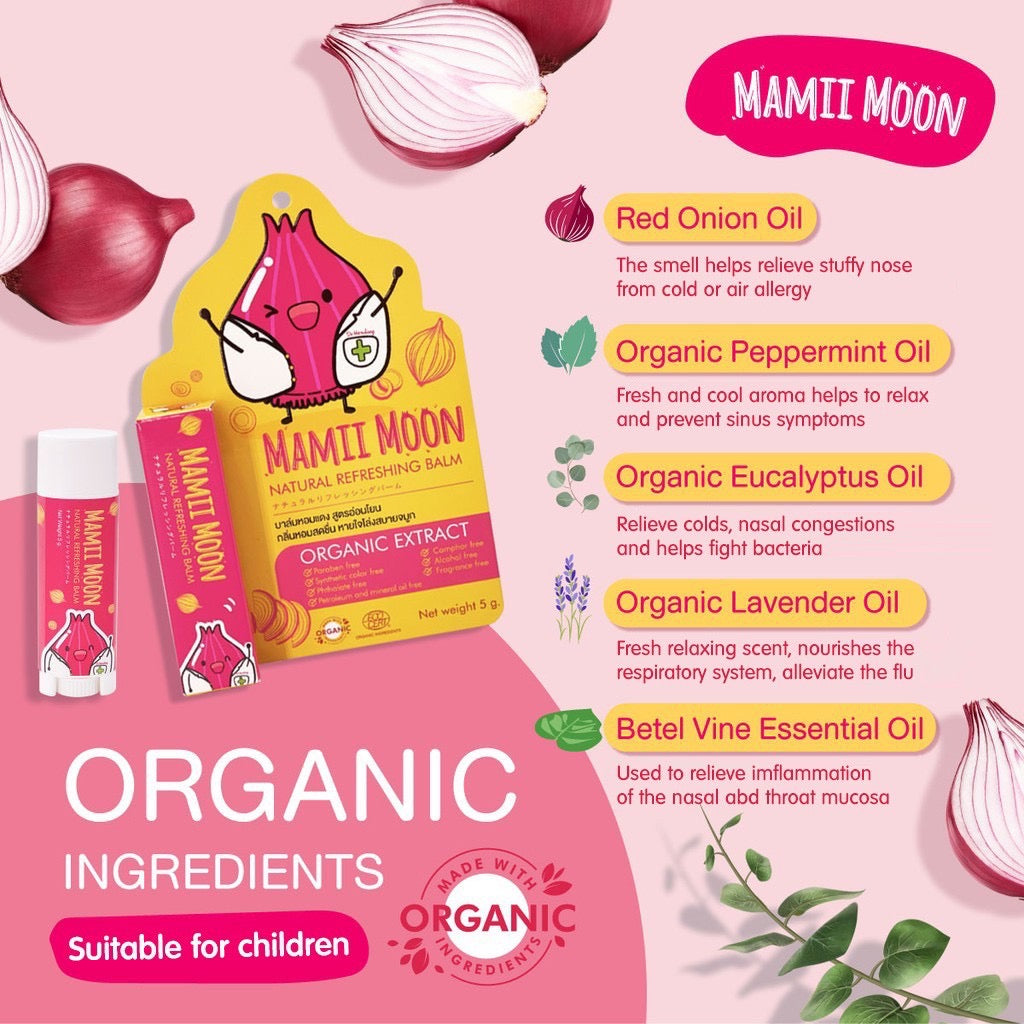 Mamii Moon Natural Refreshing Onion Balm