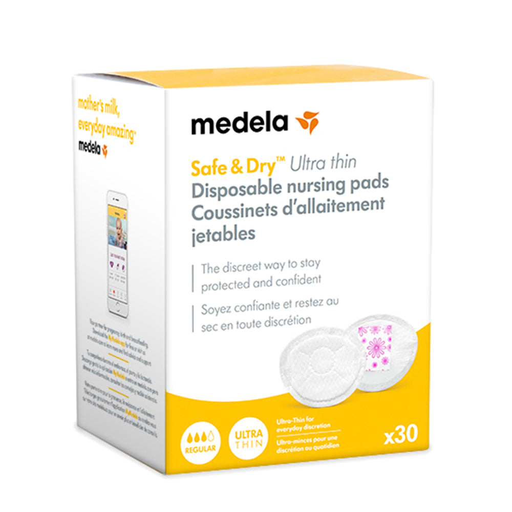 Medela Safe & Dry Disposable Nursing Pads (30's)