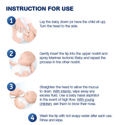 Marimer Baby Hypertonic Nasal Spray for Blocked Nose (100 ML)