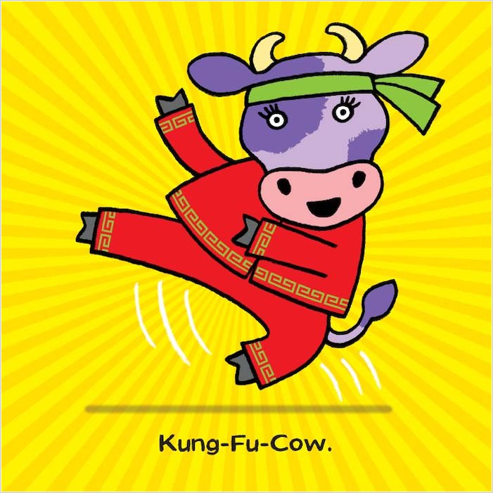 Scholastic Moo-Cow Kung-Fu-Cow
